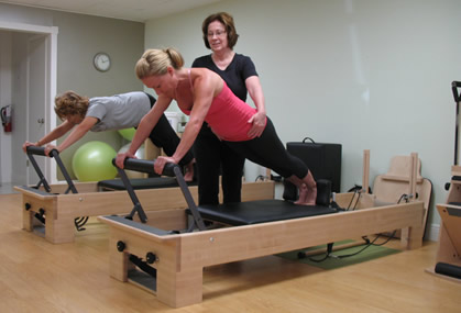 students on reformer